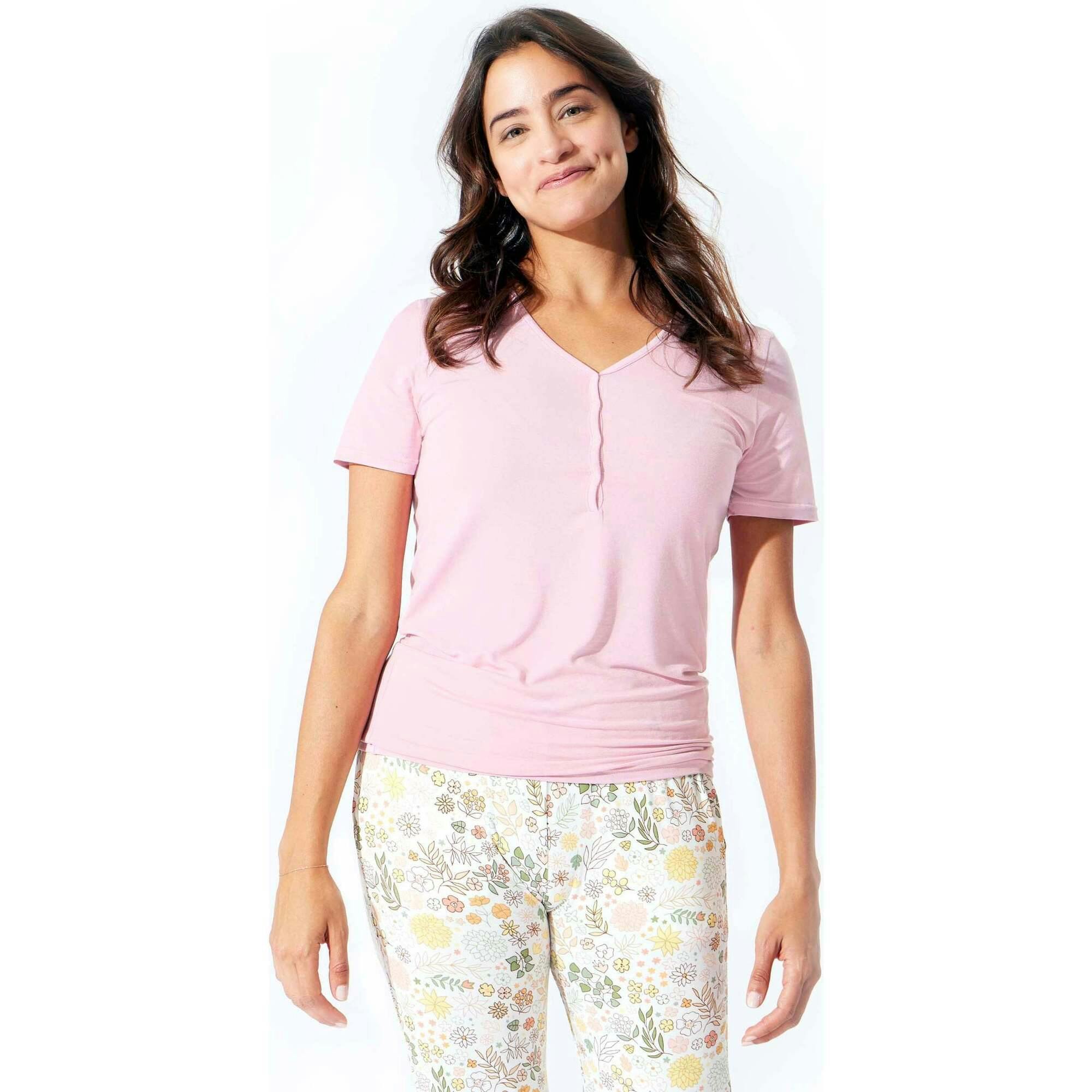 Fall Floral Bamboo Women's Pajama Set
