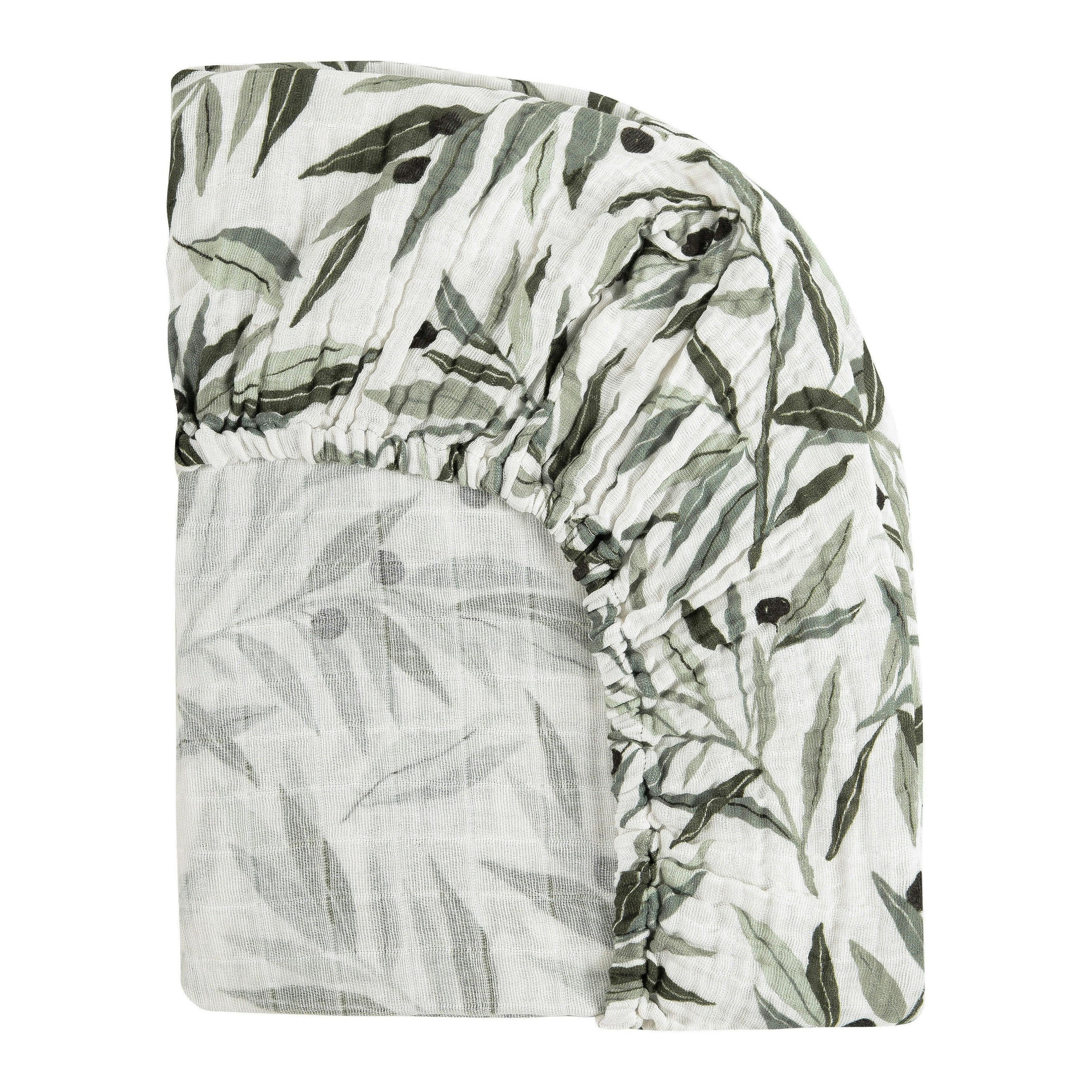 Babyletto All-Stages Midi Crib Sheet in GOTS Certified Organic Muslin Cotton