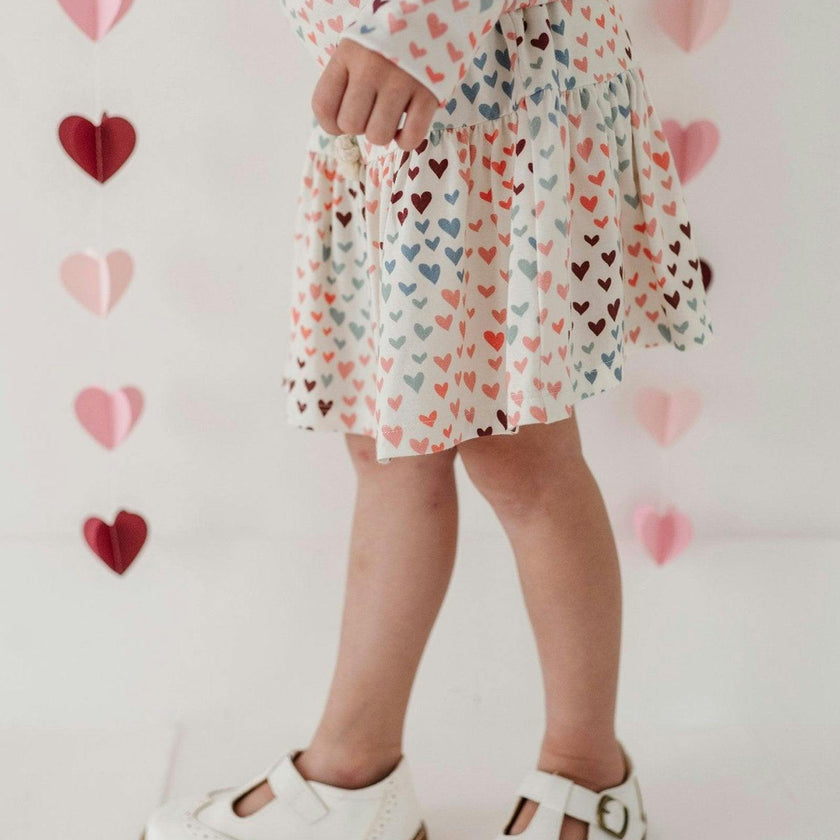 Skort Cherry Hearts