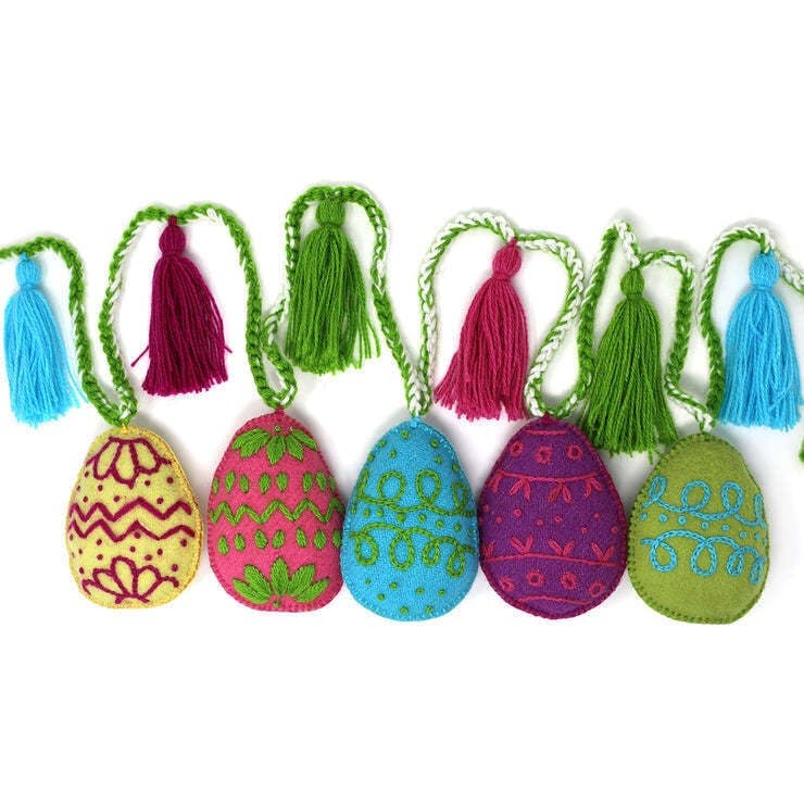 Easter Egg Garland, Bright