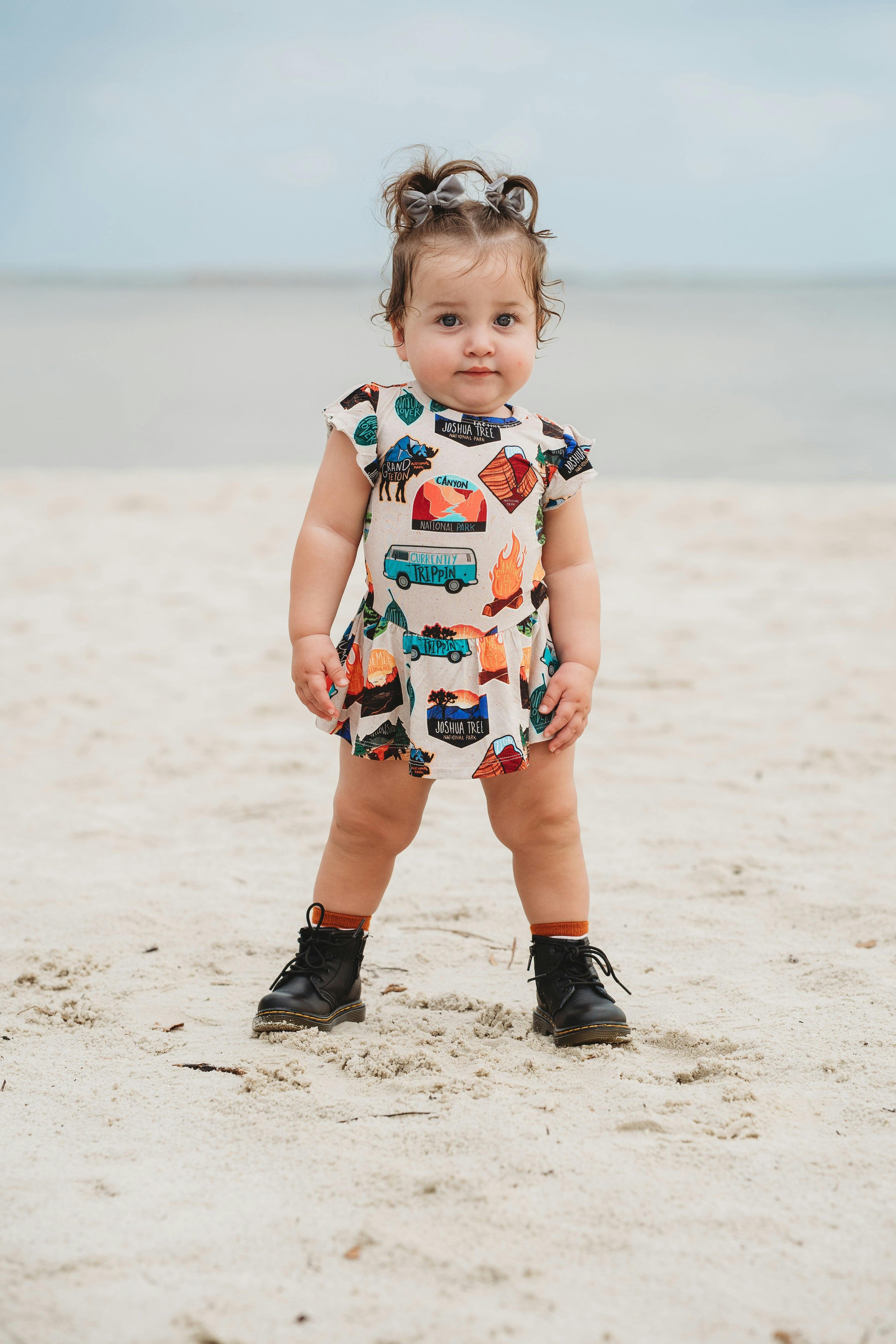 Tiny Traveler Bodysuit Twirl