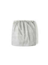 Brush-Stroked Cotton Fitted Crib Sheet