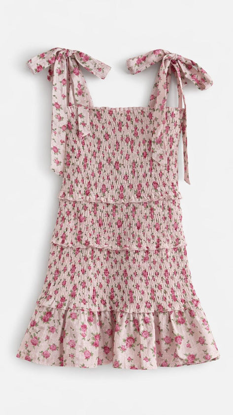 Reine Dress in Petite Rose