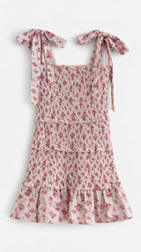 Reine Dress in Petite Rose