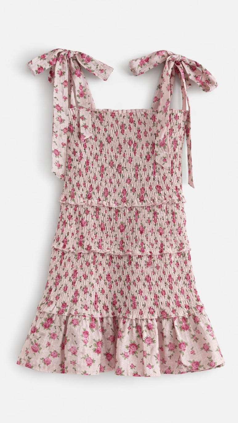 Reine Dress in Petite Rose