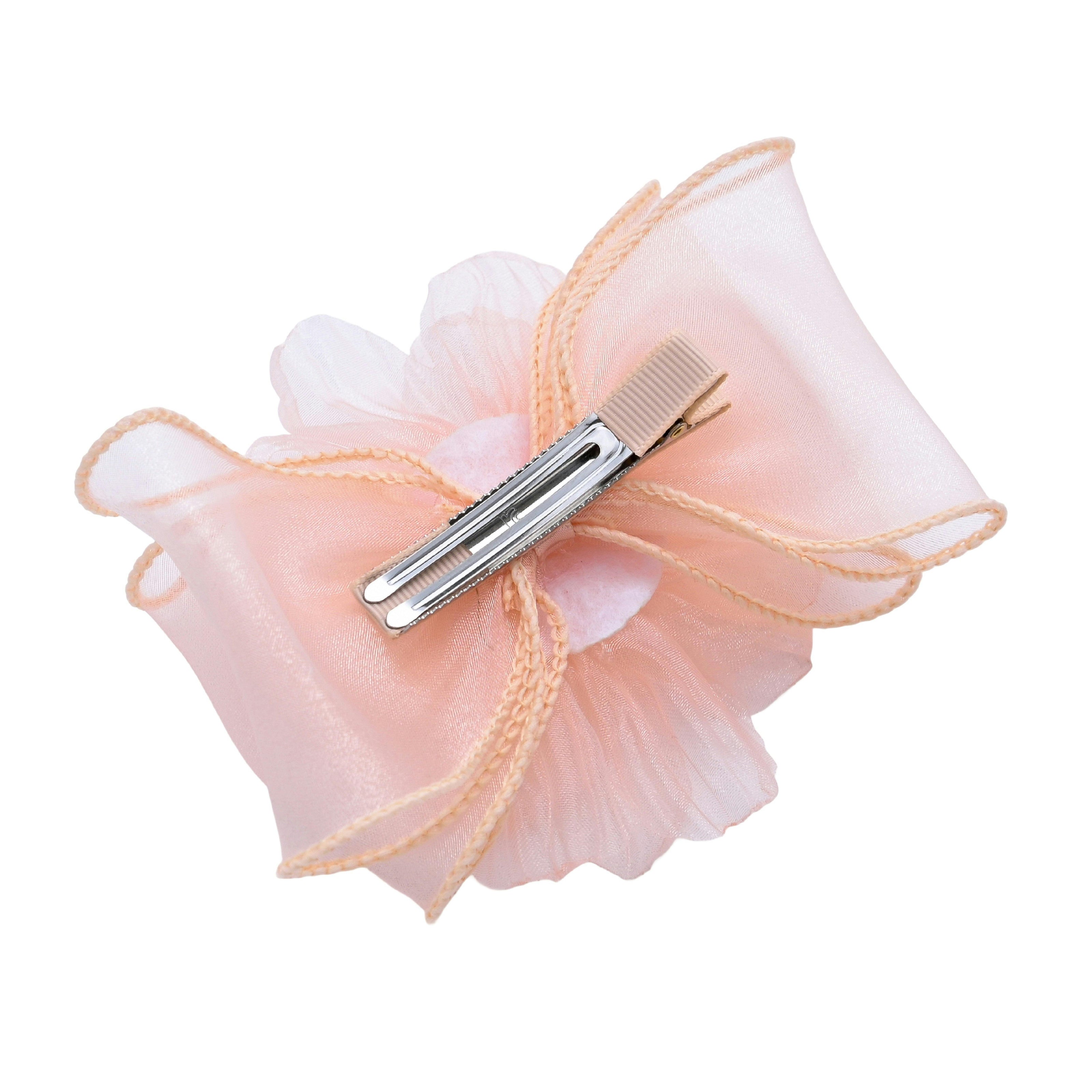 Multicolor Flower Hair Clip Set