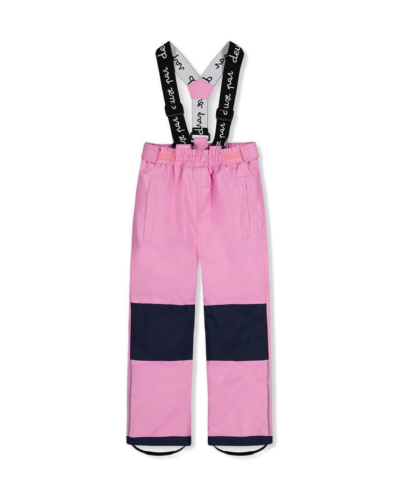 Light Weight Two Piece Chill Snowsuit Pink Blue and Mauve