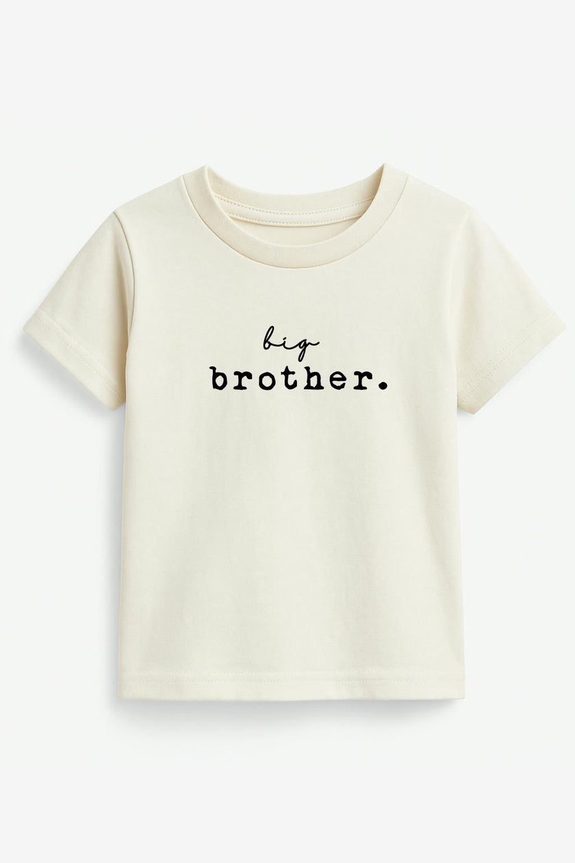 Big Brother Organic Cotton Short Sleeve Toddler T-Shirt