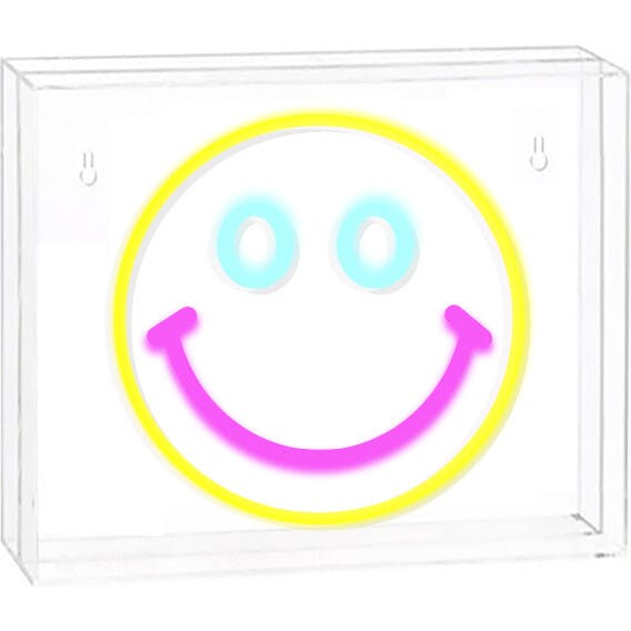 Neon Art Desktop /Wall Sign-Smile