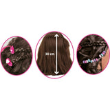 Klein: Hairstyling Head Mia - Pink & Teal