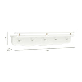 Namesake Kids Liberty 31" Wall Shelf with Hooks