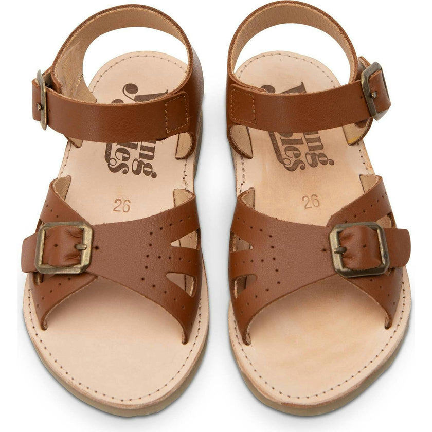 Pearl Sandal Chestnut Brown, Brown