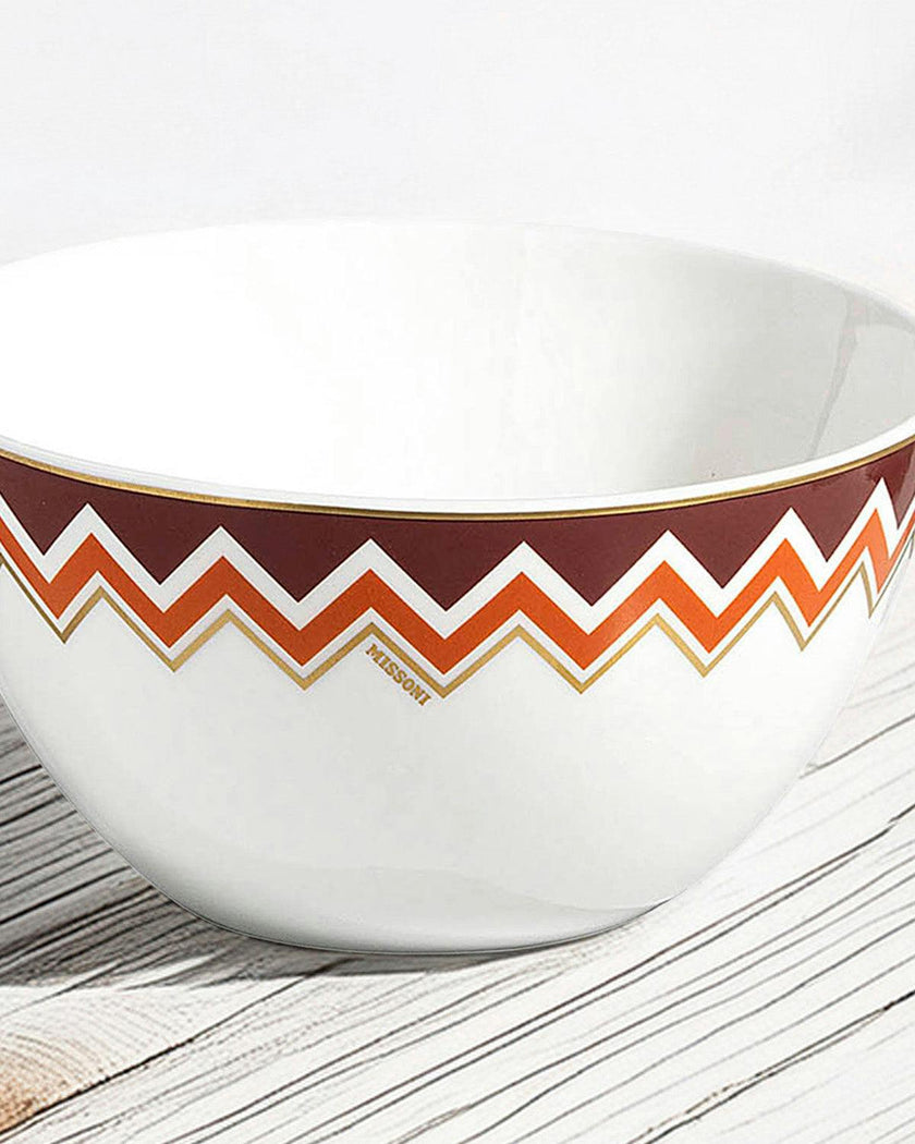 Soup or Cereal Bowls ICONIC Set of 2  diam. 5.75", H 2.3"
