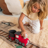 Ride & Roll Train Canvas Playmat Set