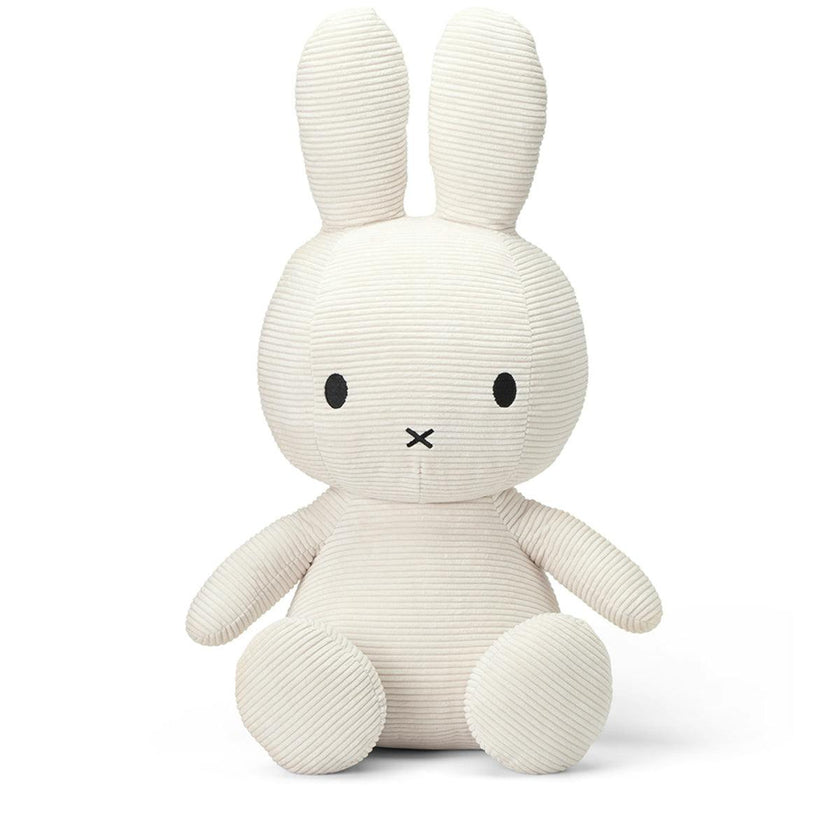 Plush Miffy Corduroy Offwhite 20"