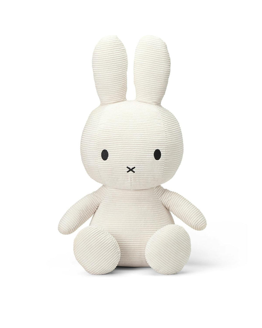 Plush Miffy Corduroy Offwhite 20"
