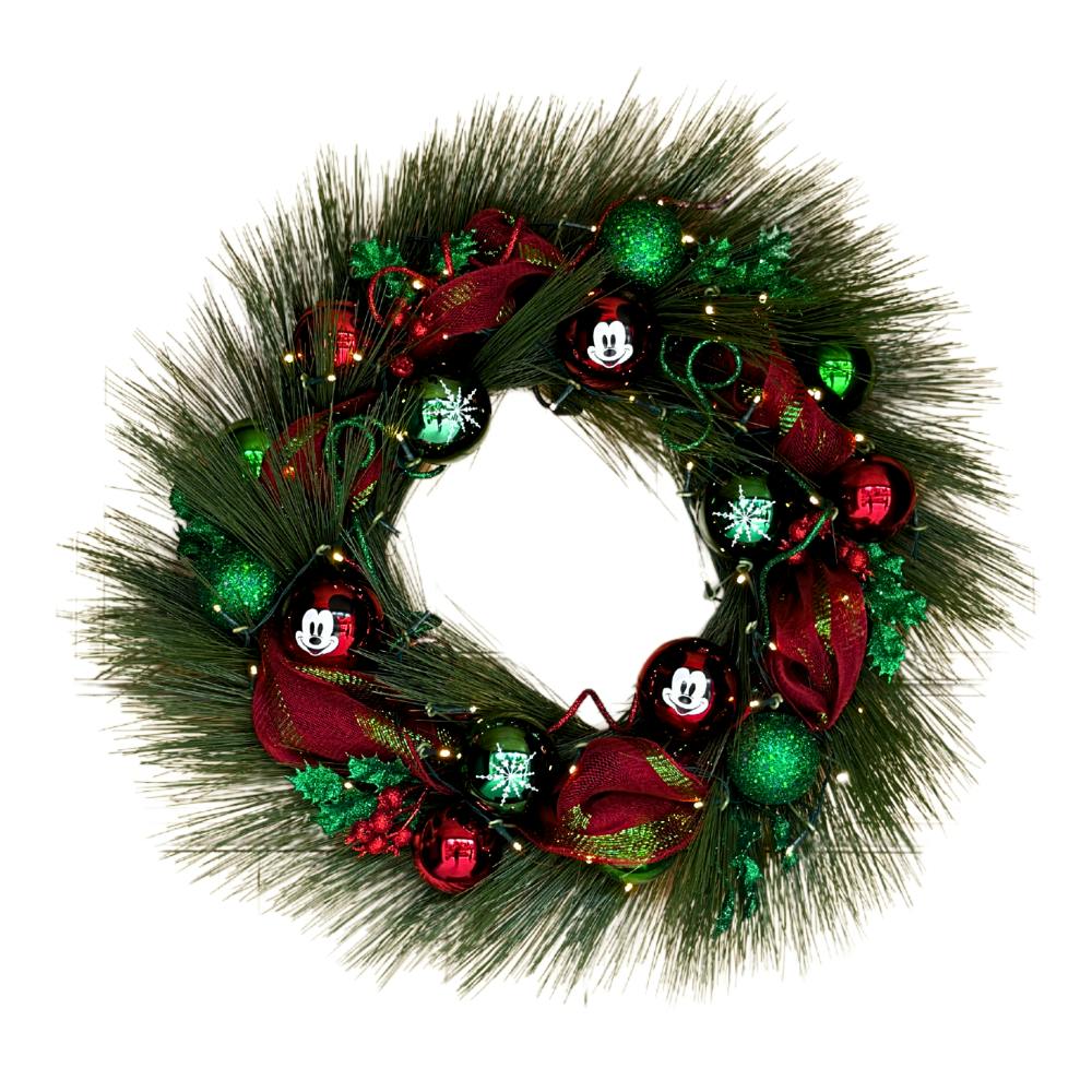 Disney® Mickey Mouse Christmas Wreath Pre-Lit