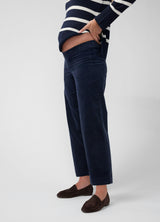 Stretch Cord Ankle Maternity Pant