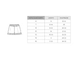 Girls Ruffle Gauze Shorts in Aqua Island