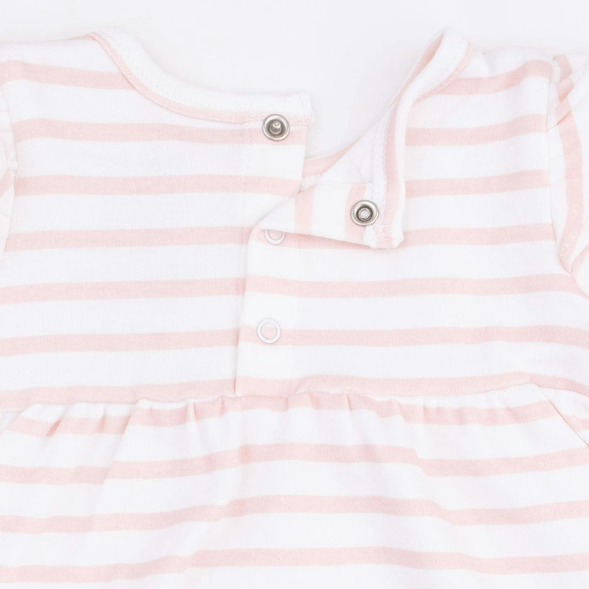 Cows Pink - Long Sleeve Dress with Ruffle and Bloomer (2T-4T Dress Only)