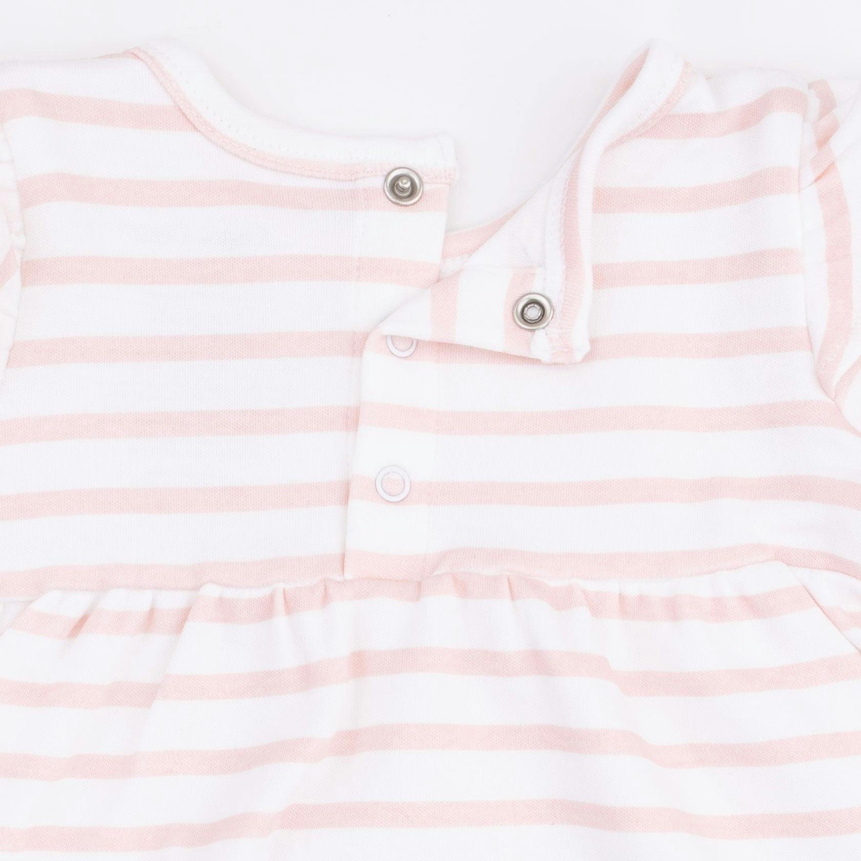 Cows Pink - Long Sleeve Dress with Ruffle and Bloomer (2T-4T Dress Only)