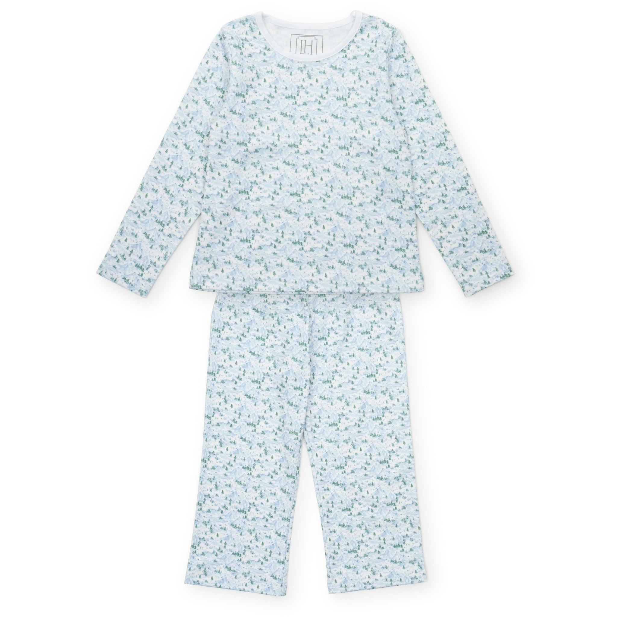 Millie Girls' Pant Set SnowCapped Mountains
