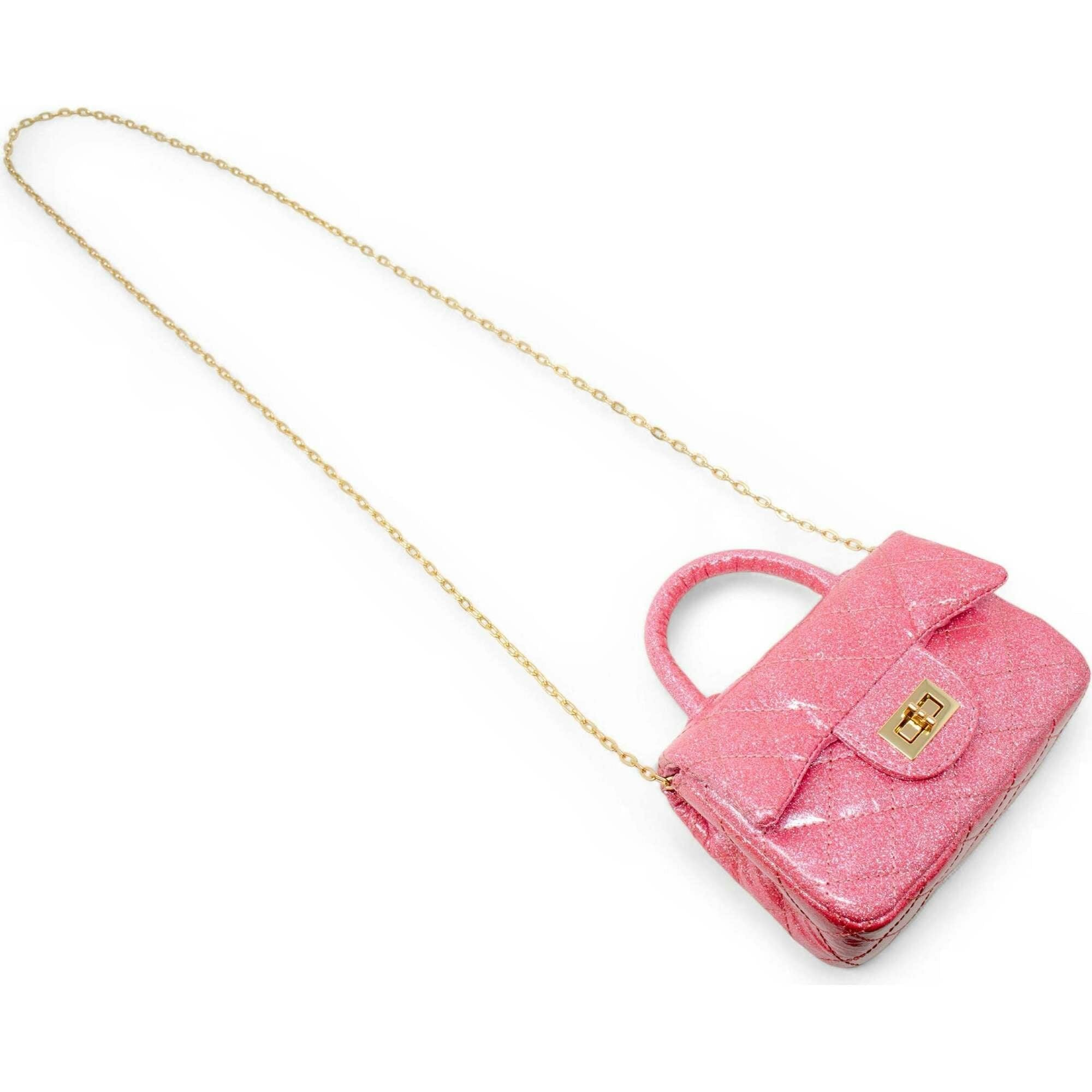 Classic Sparkle Top Handle Handbag
