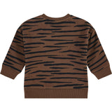 Animal Stripe Pullover
