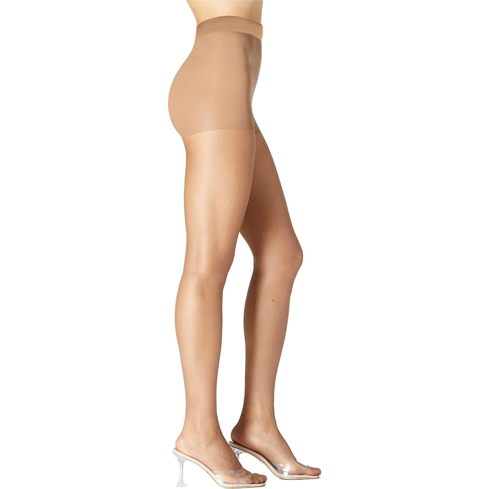 Women's Stretch Control Italian Sheer Tights 15 Denier