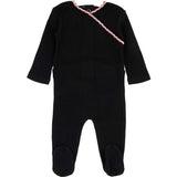 Bamboo Braided Trim Wrap Footie