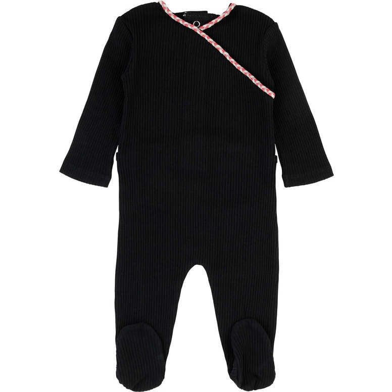 Bamboo Braided Trim Wrap Footie
