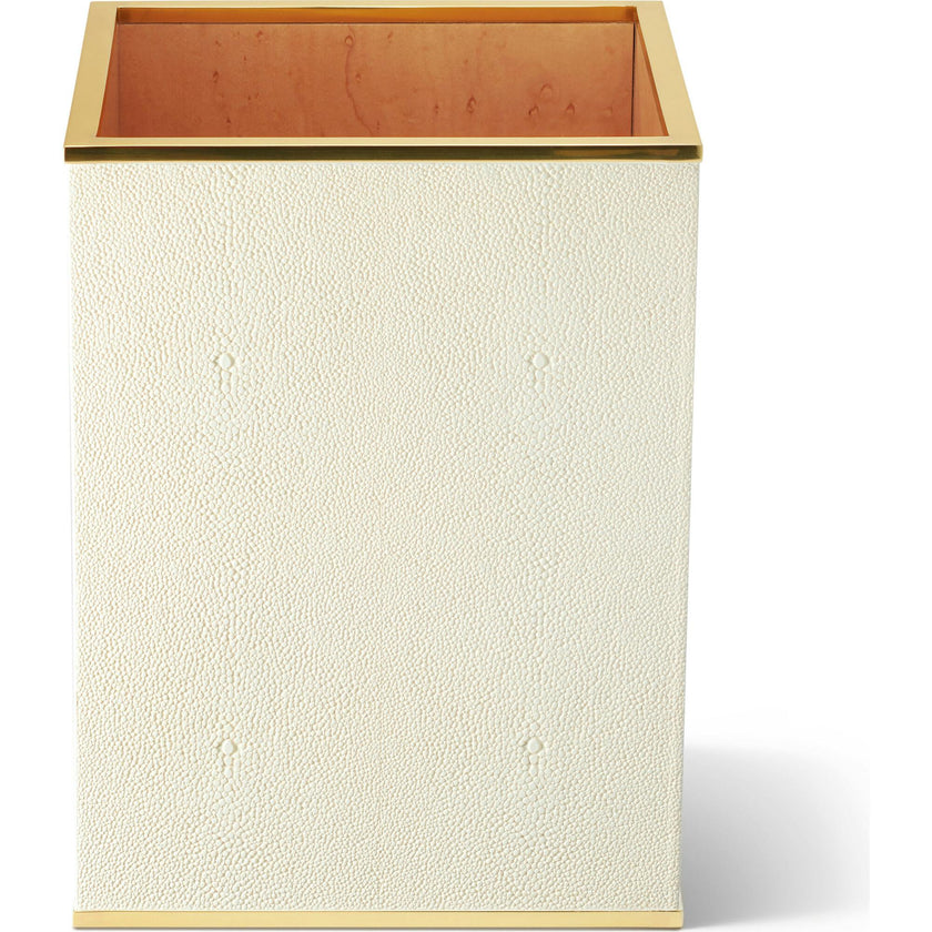 Classic Shagreen Waste Basket