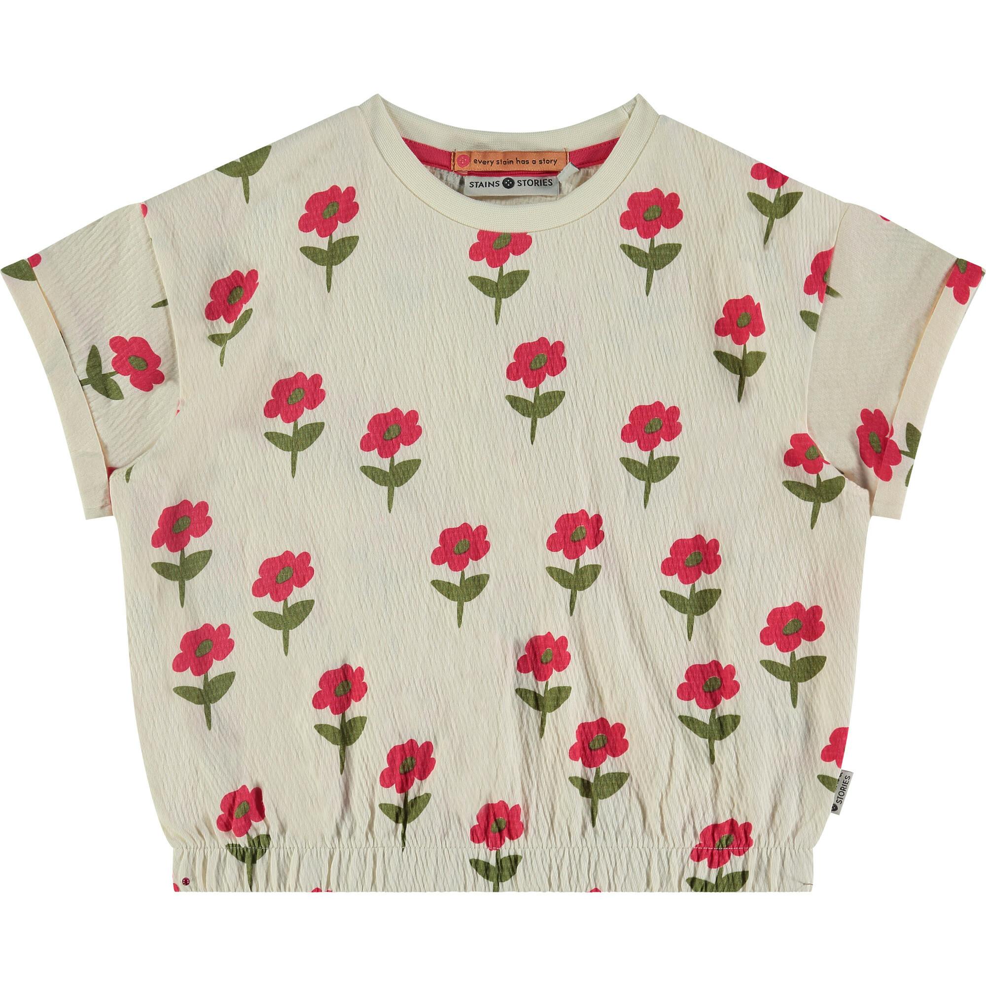 Flower Print T-Shirt