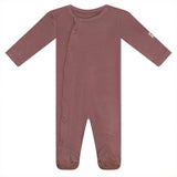 Snap Down Onesie Dark Almond