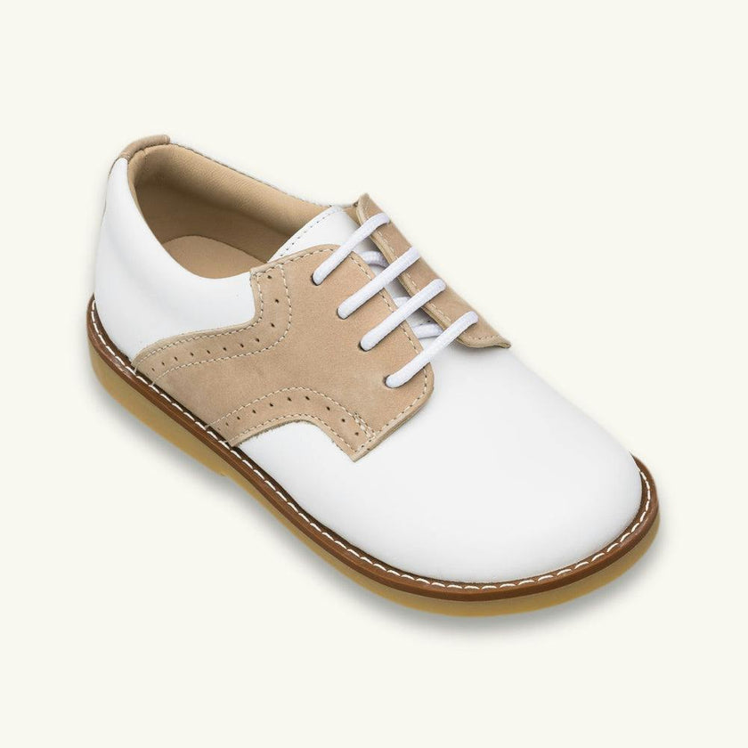 Golfers | White & Ivory Leather