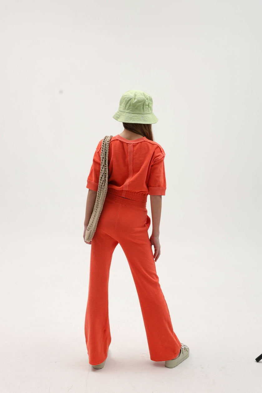 Terry Cloth Beach Pocket Pants