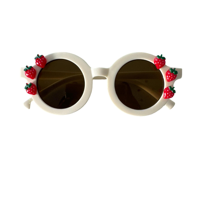 Strawberry Crème Alina Round Sunnies