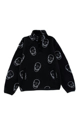 Embroidered Pull Over Polar Fleece, Skulls