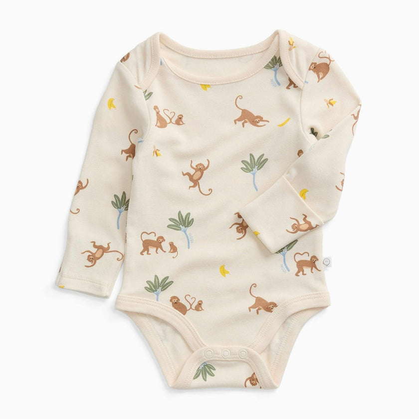 Monkeys Long Sleeve Bodysuit