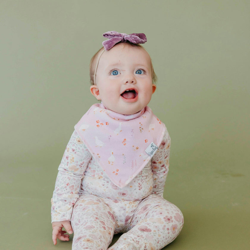 4 Pack Baby Bandana Bibs - Gigi