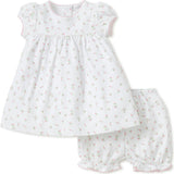 Garden Roses Dress & Bloomer Set
