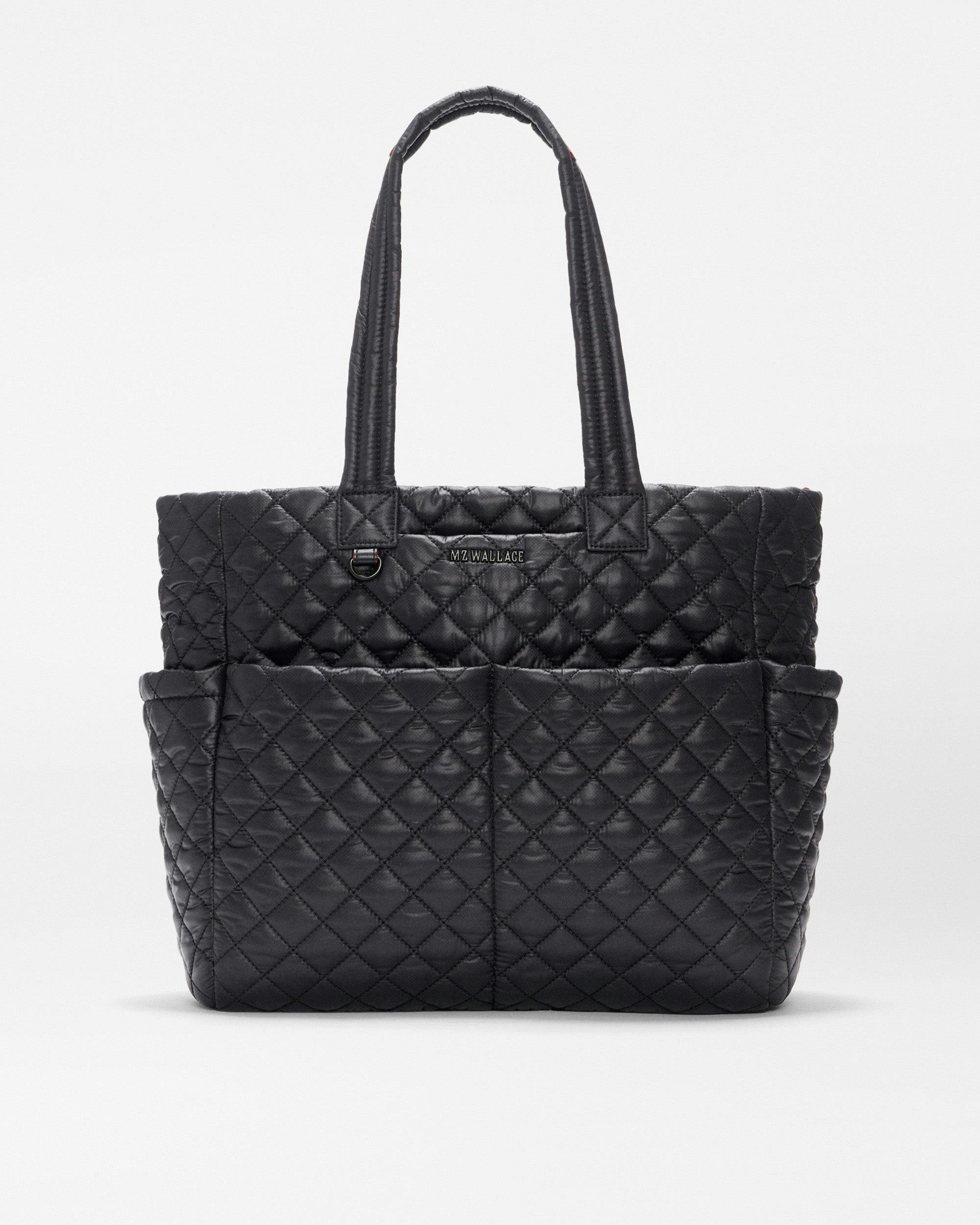 Black Metro Diaper Tote