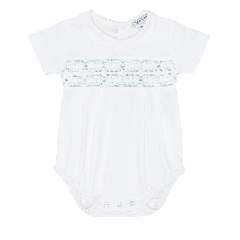 Signature Smocked Boys Bubble