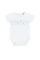 Signature Smocked Boys Bubble