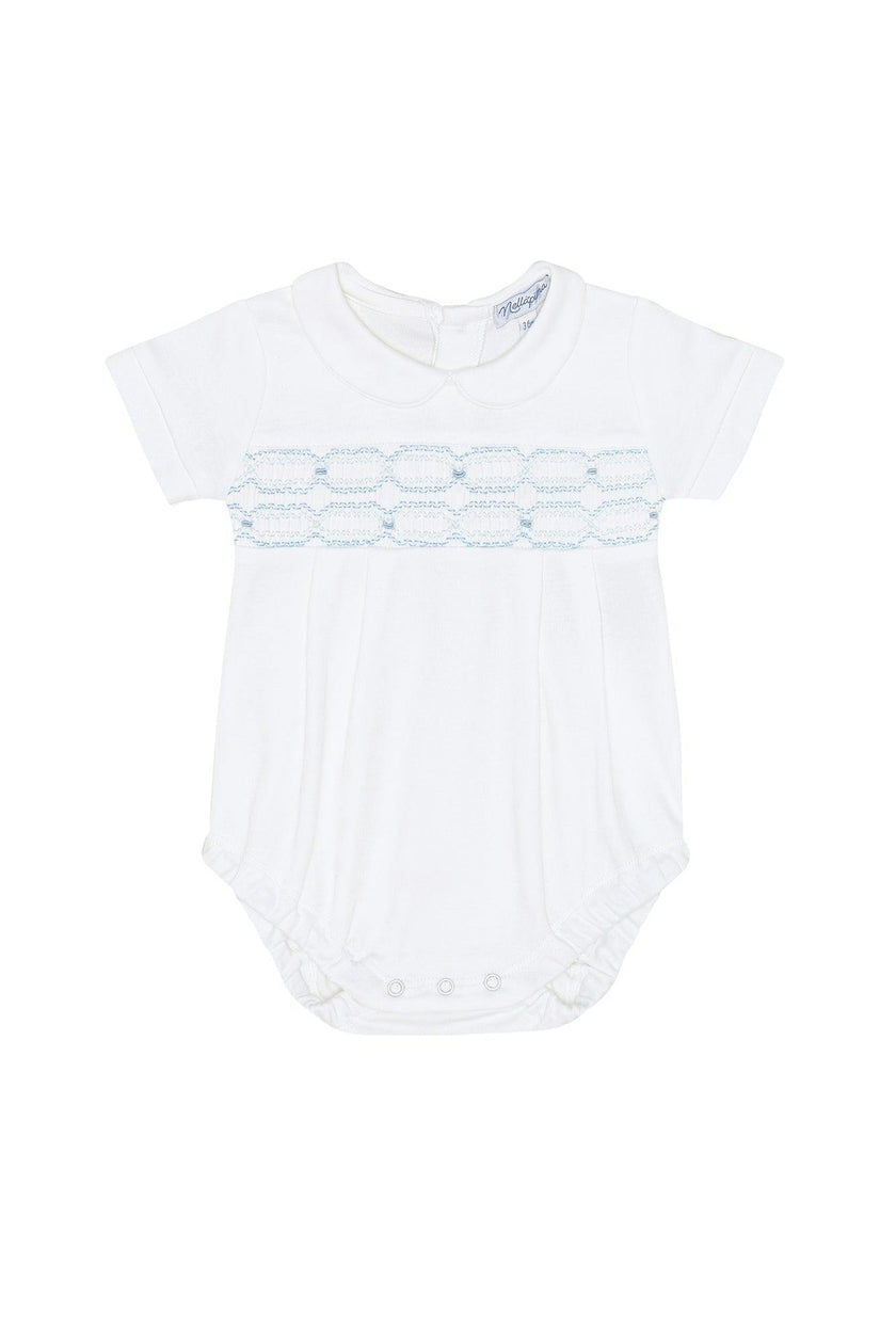Signature Smocked Boys Bubble
