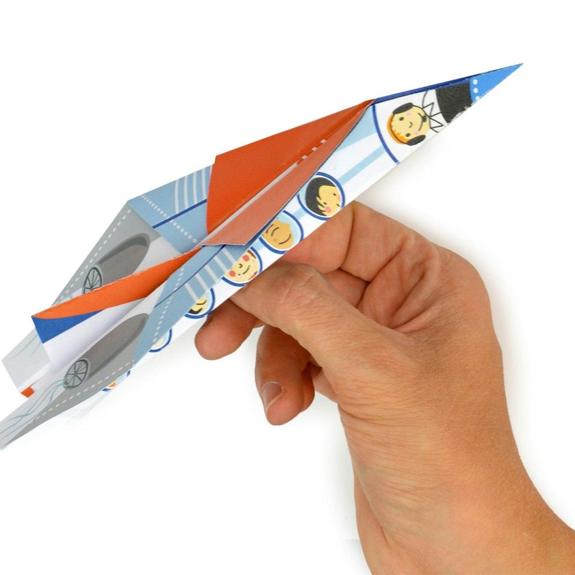 Pockets - Origami Portfolio - Planes - 7y+