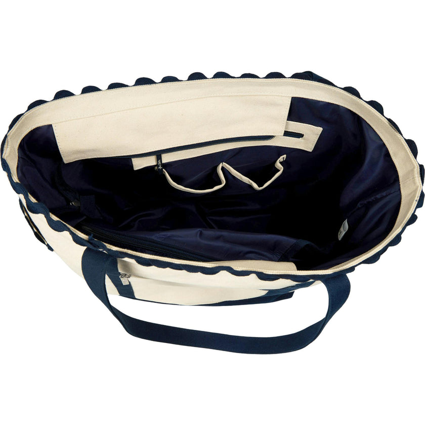 Scalloped Tennis Tote