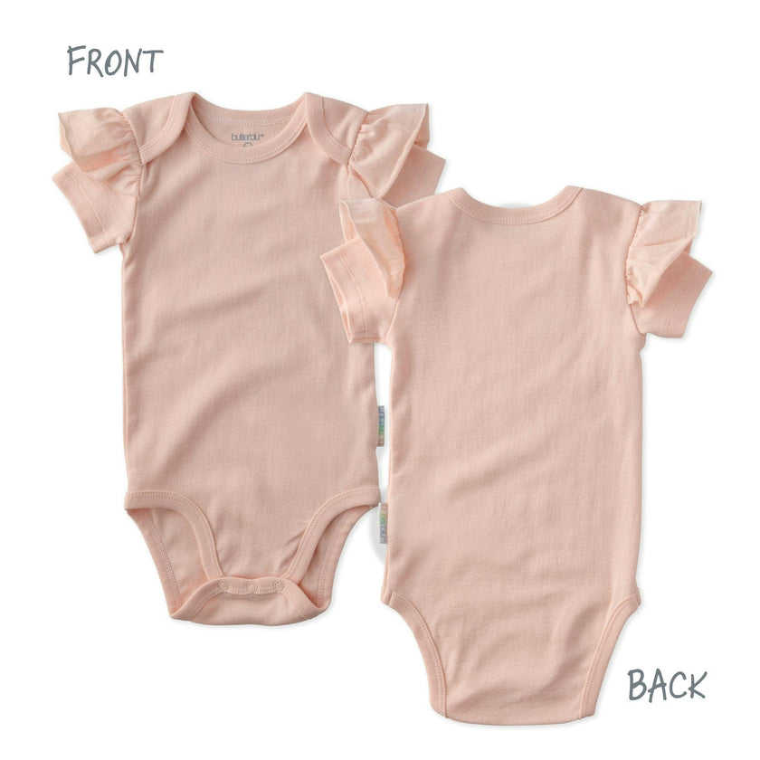 RORY 5-Pack Short Sleeve Ruffle Bodysuits