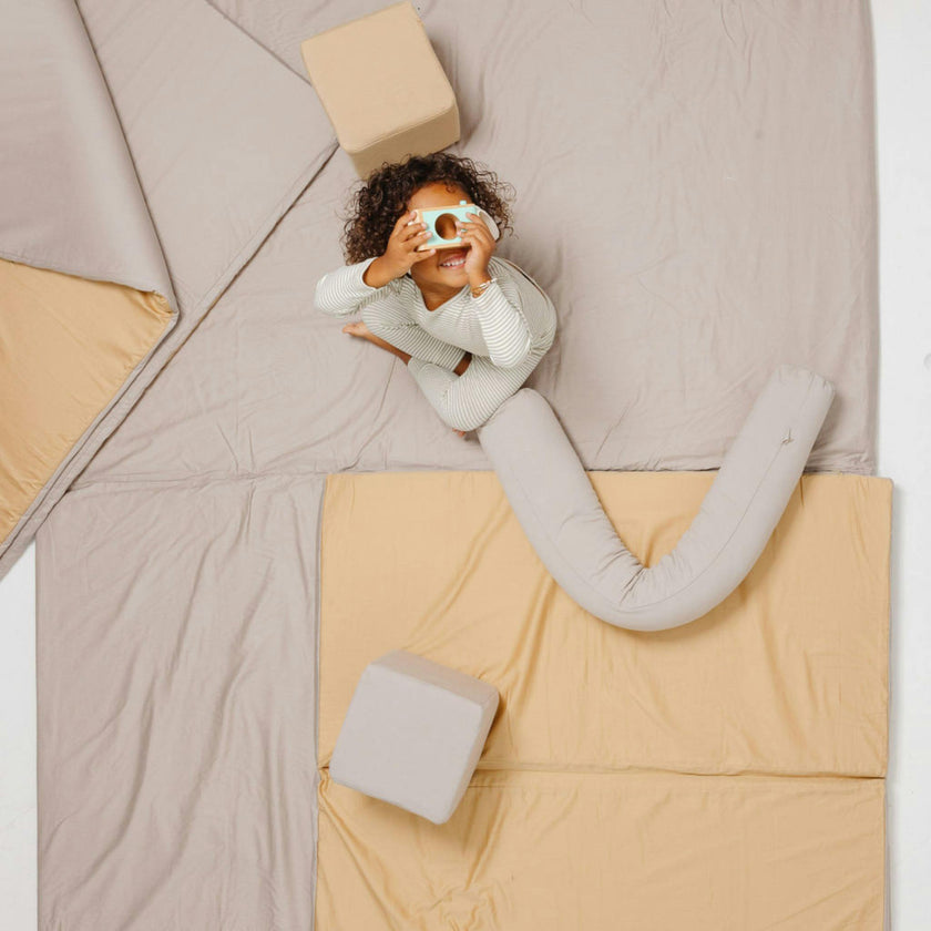 Cloud + Sandcastle Organic Cotton Mat