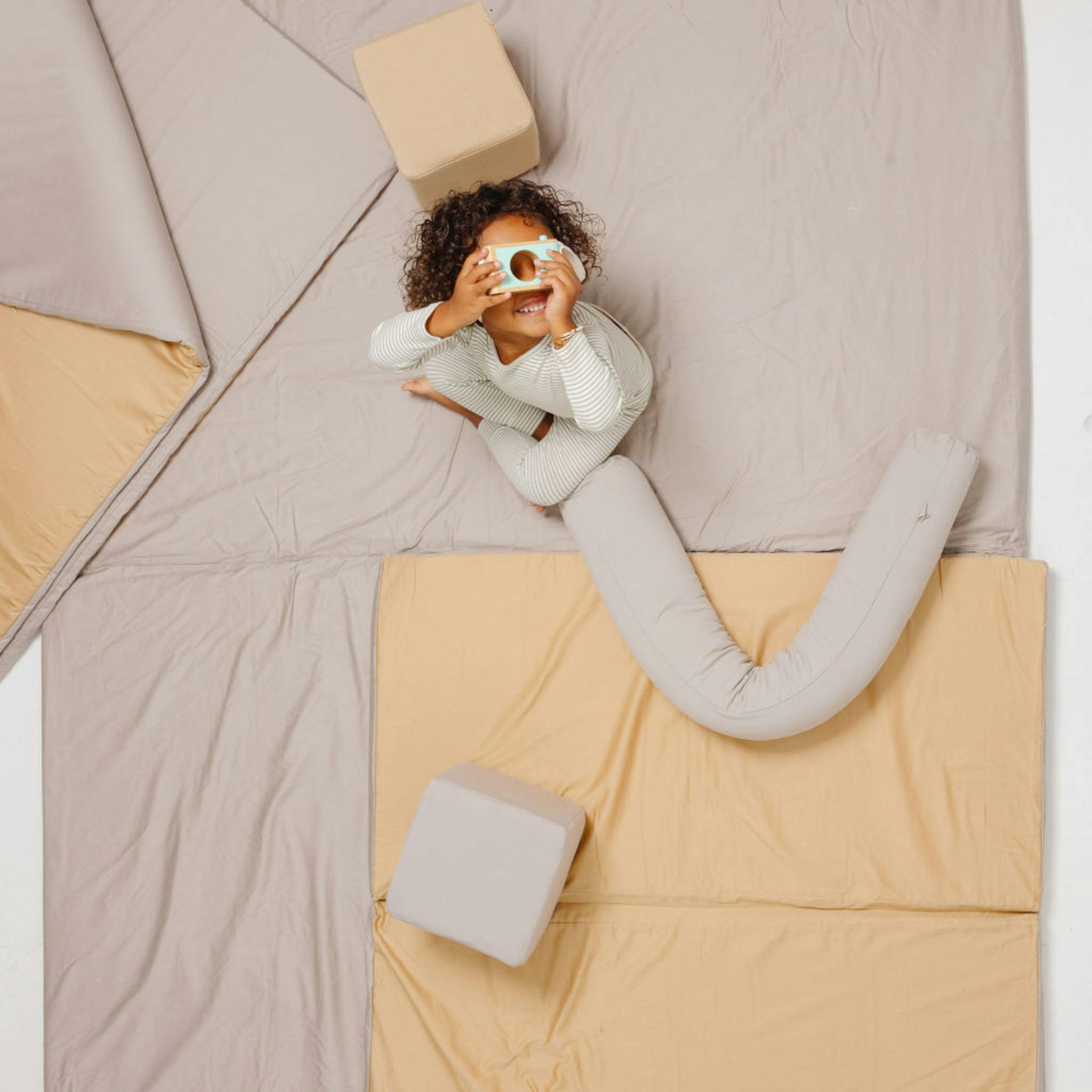 Cloud + Sandcastle Organic Cotton Mat